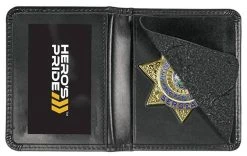 Hero's Pride Deluxe Low Profile Badge Case With ID