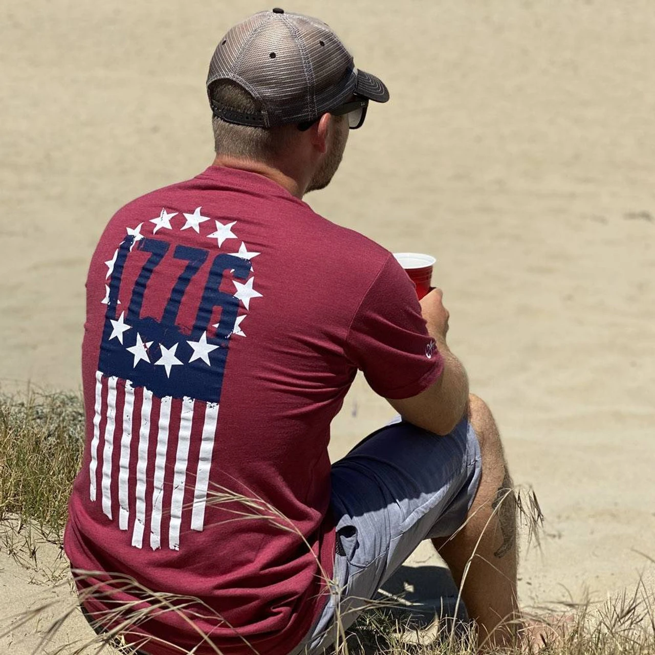 LA Police Gear 1776 Flag T-Shirt 6 LA Police Gear 1776 Flag T-Shirt - Image 6