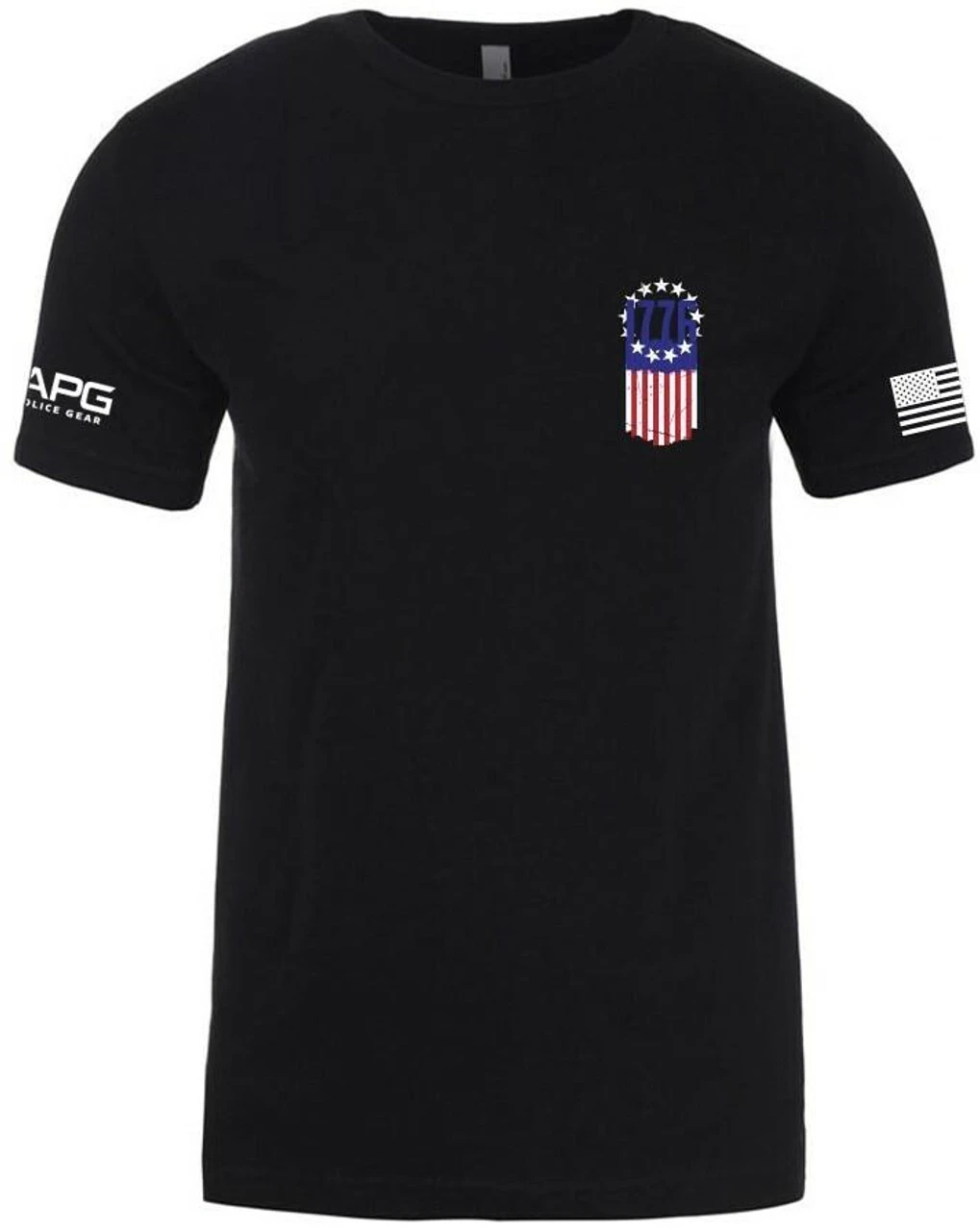 LA Police Gear 1776 Flag T-Shirt 8 LA Police Gear 1776 Flag T-Shirt - Image 8
