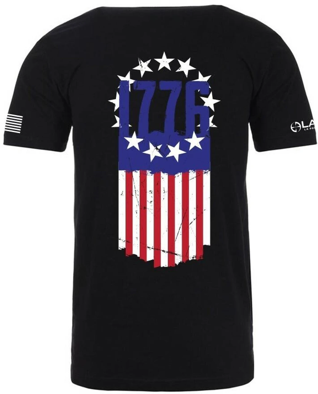 LA Police Gear 1776 Flag T-Shirt 7 LA Police Gear 1776 Flag T-Shirt - Image 7