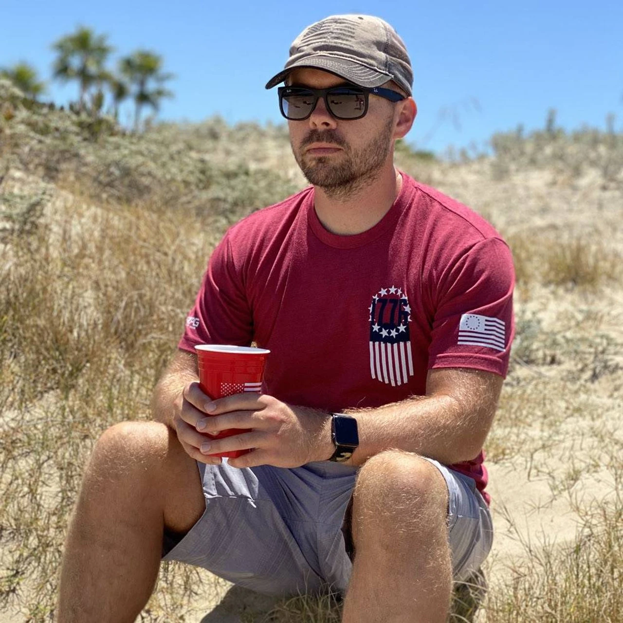 LA Police Gear 1776 Flag T-Shirt 5 LA Police Gear 1776 Flag T-Shirt - Image 5