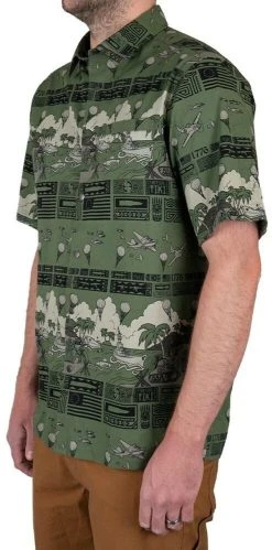 LA Police Gear 5 Branches Tactical Tiki™ Short Sleeve Button Up Shirt -Tactical Clothing Shop la police gear 5 branches tactical tiki short sleeve button up shirt sstiki5branch 21951.1623592310