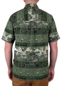 LA Police Gear 5 Branches Tactical Tiki™ Short Sleeve Button Up Shirt -Tactical Clothing Shop la police gear 5 branches tactical tiki short sleeve button up shirt sstiki5branch 37046.1623592743