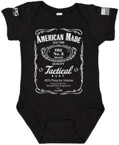 LA Police Gear American Made Tactical Baby Onesie
