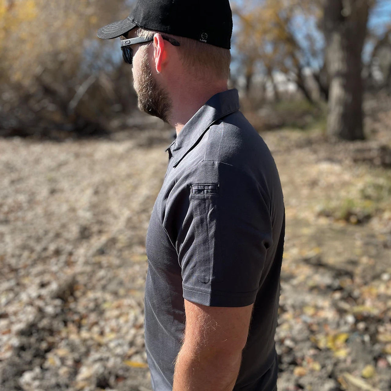 LA Police Gear Atlas™ Short Sleeve Tencel Polo Shirt 7 LA Police Gear Atlas™ Short Sleeve Tencel Polo Shirt - Image 7