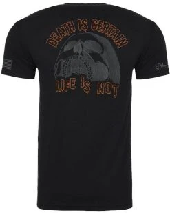 LA Police Gear Death Is Certain Glow In The Dark T-Shirt