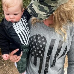 LA Police Gear Distressed Flag Baby Onesie -Tactical Clothing Shop la police gear distressed flag baby onesie df onesie 01813.1645189711