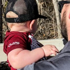 LA Police Gear Distressed Flag Baby Onesie -Tactical Clothing Shop la police gear distressed flag baby onesie df onesie 16247.1645189710