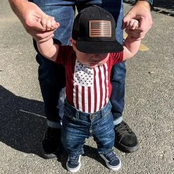 LA Police Gear Distressed Flag Baby Onesie -Tactical Clothing Shop la police gear distressed flag baby onesie df onesie 40900.1645189717