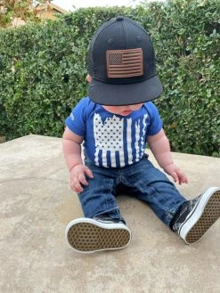 LA Police Gear Distressed Flag Baby Onesie -Tactical Clothing Shop la police gear distressed flag baby onesie df onesie 44250.1641639579