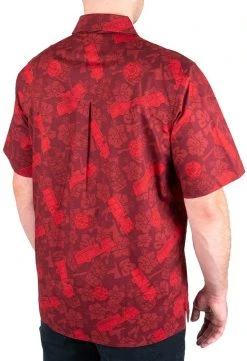 LA Police Gear Fire Tactical Tiki™ Short Sleeve Button Up Shirt -Tactical Clothing Shop la police gear fire tactical tiki short sleeve button up shirt ssbu fire 44523.1660157650