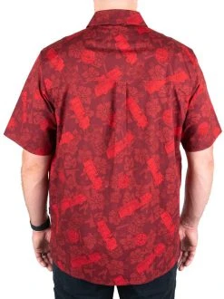 LA Police Gear Fire Tactical Tiki™ Short Sleeve Button Up Shirt -Tactical Clothing Shop la police gear fire tactical tiki short sleeve button up shirt ssbu fire 46974.1660157664