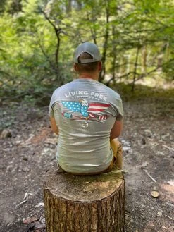 LA Police Gear Living Free T-Shirt -Tactical Clothing Shop la police gear living free t shirt livingfree 42799.1691906728