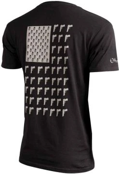 LA Police Gear Men's Grenade Flag Tee