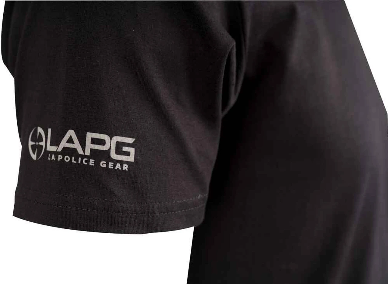 LA Police Gear Men's Heroes Welcome Flag Shirt 5 LA Police Gear Men's Heroes Welcome Flag Shirt - Image 5