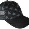 LA Police Gear Screen Printed Blackout Flag Trucker Hat