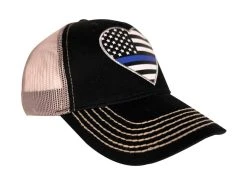 LA Police Gear Shimmer TBL Heart Hat