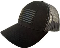 LA Police Gear Subdued Leather Flag Patch Hat -Tactical Clothing Shop la police gear subdued leather flag patch hat sublfph 36760.1601552496
