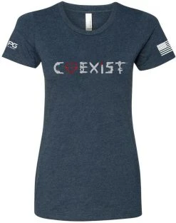 LA Police Gear Women's Coexist T-Shirt