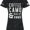 LA Police Gear Women's Coffee Camo Ammo T-Shirt