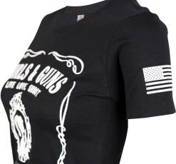 LA Police Gear Women's Girls & Guns T-Shirt -Tactical Clothing Shop la police gear womens girls and guns t shirt girls n guns 21371.1601542655