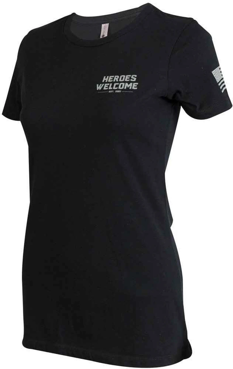 LA Police Gear Women's Grenade Flag Tee 2 LA Police Gear Women's Grenade Flag Tee - Image 2