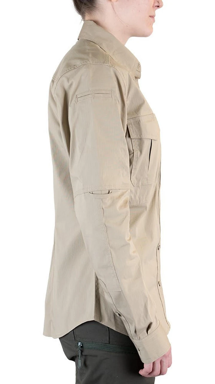 LA Police Gear Women's Long Sleeve Battle Rattle Stretch Field Shirt 18 LA Police Gear Women's Long Sleeve Battle Rattle Stretch Field Shirt - Image 18