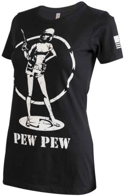 LA Police Gear Women's Pew Pew T-shirt
