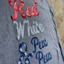 LA Police Gear Women's Red White & Pew Pew Tank Top -Tactical Clothing Shop la police gear womens red white and pew pew tank top ts red white 07029.1609341578