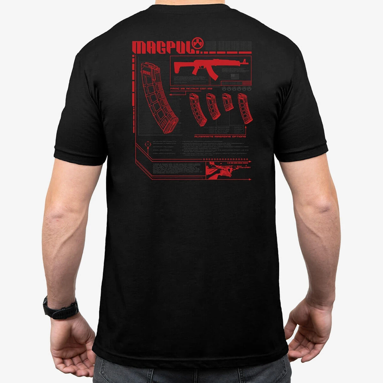 Magpul Magvision AK Cotton T-Shirt 1 Magpul Magvision AK Cotton T-Shirt