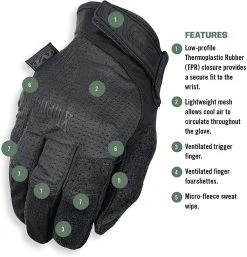 Mechanix Wear Black Specialty Vent Glove -Tactical Clothing Shop mechanix wear black specialty vent glove msv 55 36616.1603742304