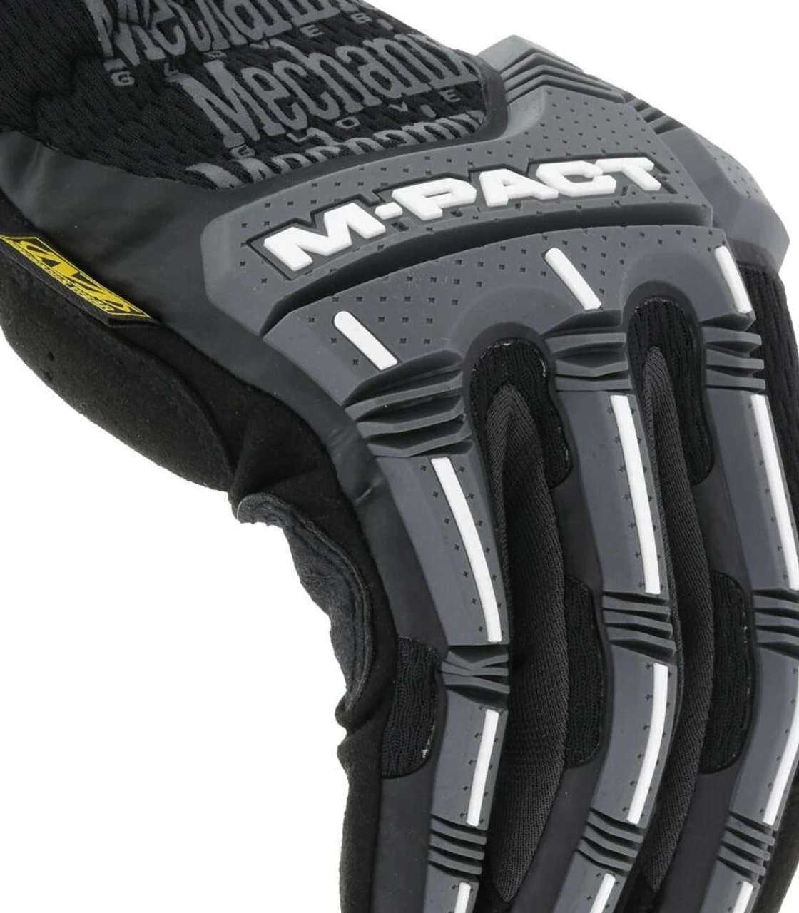 Mechanix Wear M-Pact Open Cuff Black/Grey Glove 3 Mechanix Wear M-Pact Open Cuff Black/Grey Glove - Image 3