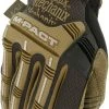 Mechanix Wear M-Pact Open Cuff Brown Glove
