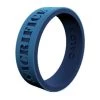 QALO Folds Of Honor Women's Blue Mantra Strata Ring