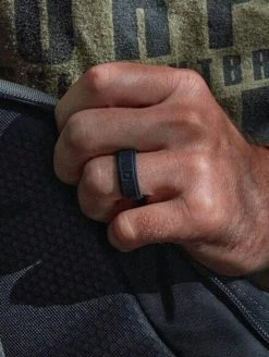 Qalo Men's Black Crosshatch Q2X Ring QS9-MHK -Tactical Clothing Shop qalo mens black crosshatch q2x ring qs9 mhk qs9 mhk 24557.1646487331