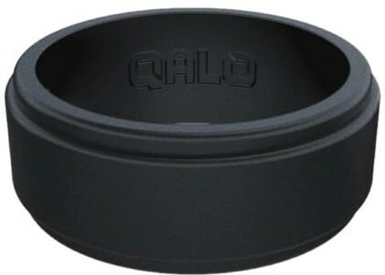 Qalo Men's Tungsten Step Edge Polished Ring QS9-MXM 2 Qalo Men's Tungsten Step Edge Polished Ring QS9-MXM - Image 2