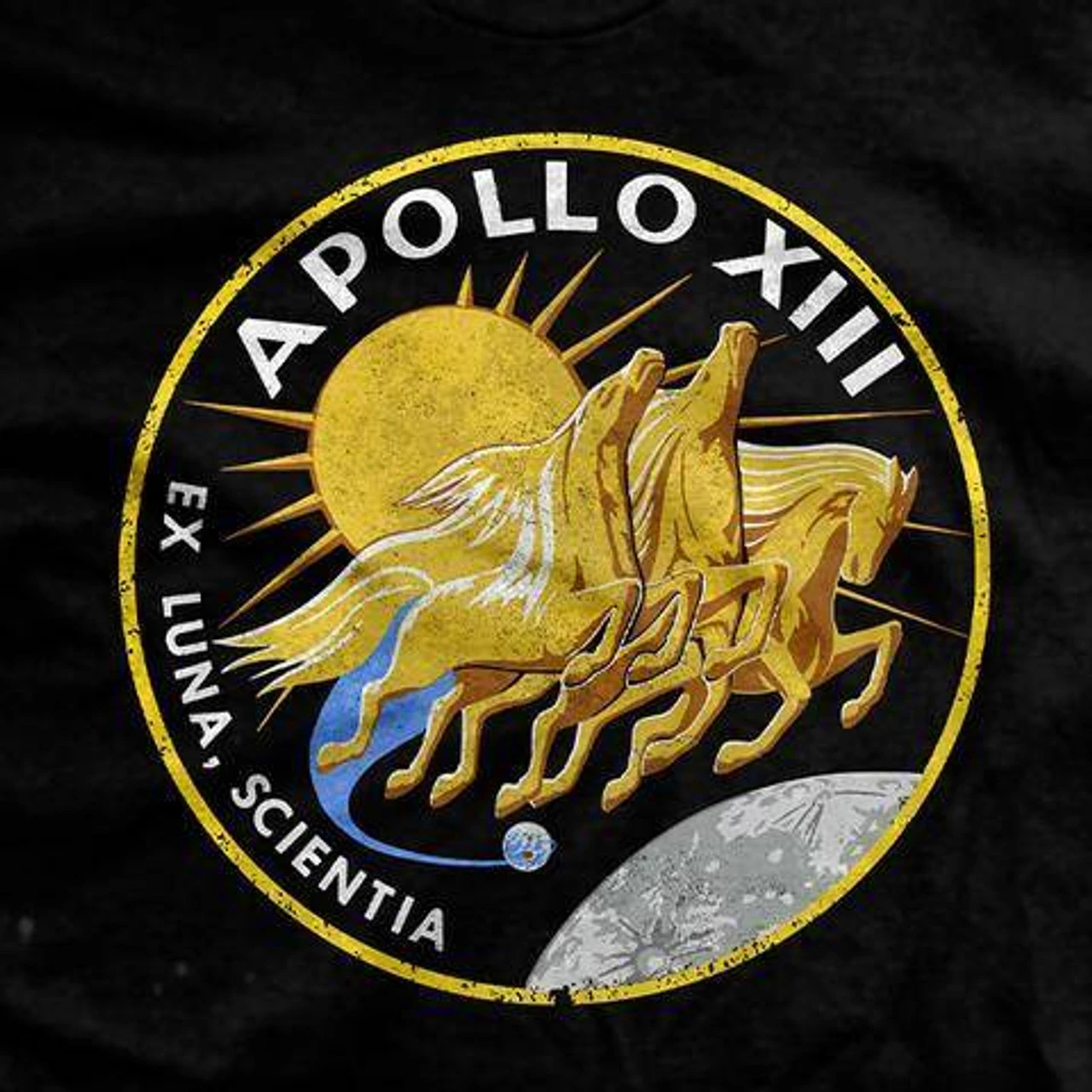 Ranger Up Apollo 13 Mission Patch T-Shirt 1 Ranger Up Apollo 13 Mission Patch T-Shirt