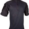 TRU-SPEC Men's Short Sleeve 1/4 Zip Combat Shirt