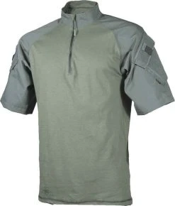 TRU-SPEC Men's Short Sleeve 1/4 Zip Combat Shirt -Tactical Clothing Shop tru spec tru ss 14 zip combat shirt ss cs 51245.1612795628